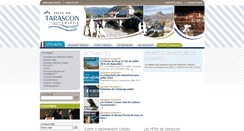 Desktop Screenshot of mairie-tarascon.com